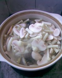 包头鱼豆腐菌菇煲