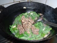 羊肉炒豇豆