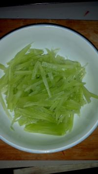 清炒双丝
