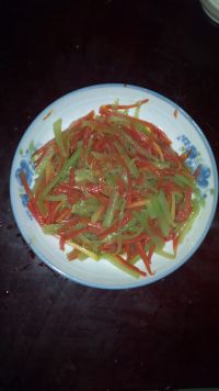 清炒双丝