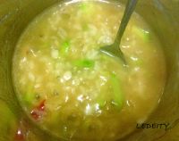 绿豆辣酱粥