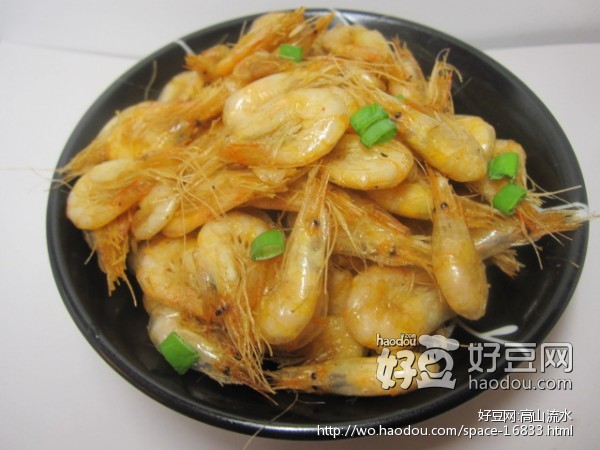 酥炒活虾