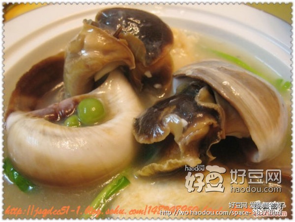 香螺蘑菇豆腐羹