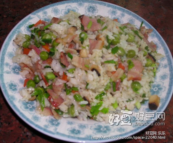 青豆炒饭