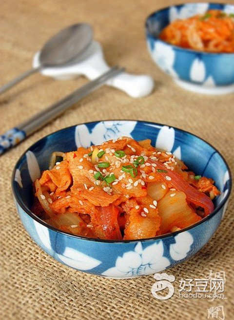 韩式泡菜五花肉