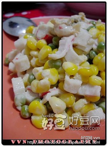 海鲜玉米青豆沙拉