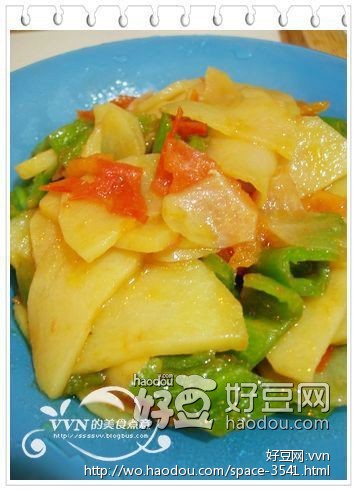 土豆西红柿青椒