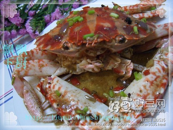 新加坡黑胡椒螃蟹