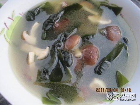 海带蘑菇汤