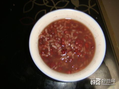 红豆大米稀饭