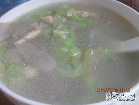 丝瓜蛏子汤