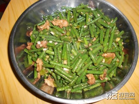 肉炒豇豆角