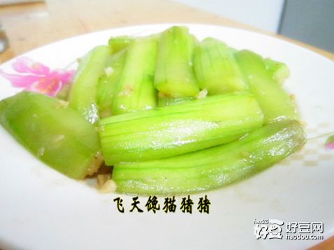 快手小炒—蒜蓉丝瓜