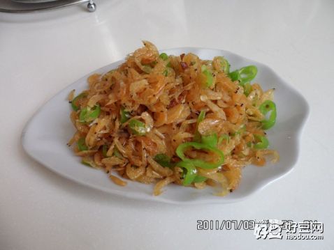 尖椒炒虾米