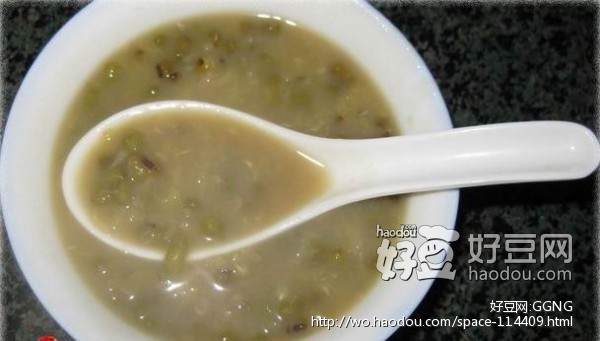 鲜橙绿豆沙糖水