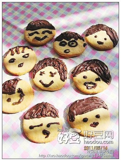 亲子DIY：娃娃脸饼干-首发