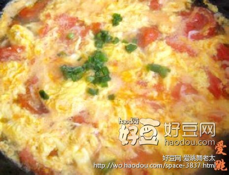 番茄虾米蛋汤