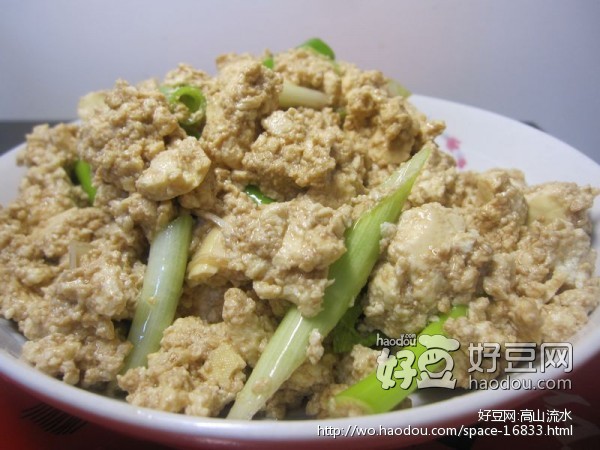 小葱拌豆腐