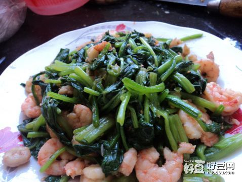 菠菜虾仁