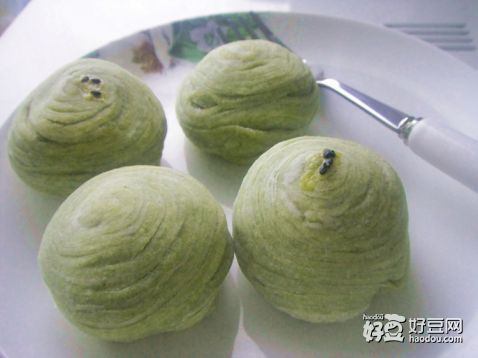 抹茶豆沙酥