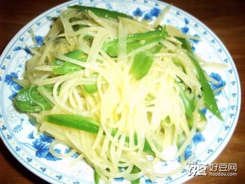 青椒土豆丝