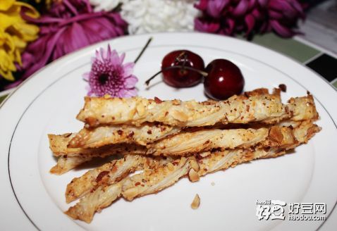 飞饼版杏仁酥条