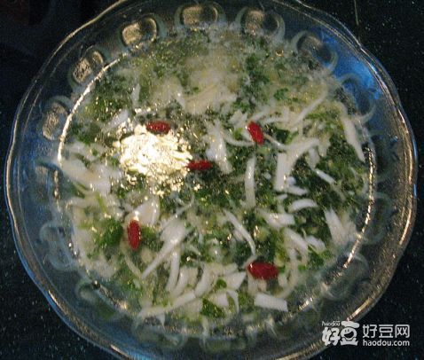 荠菜豆腐羹