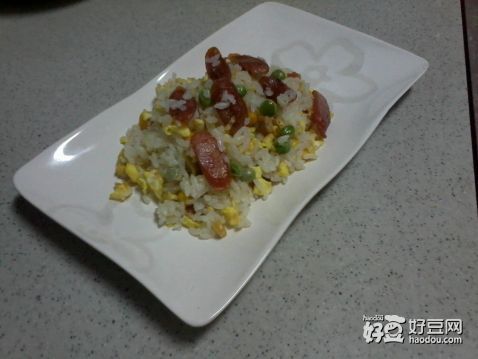 彩色蛋炒饭