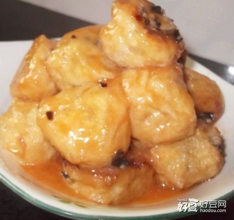 煎瓤油豆腐