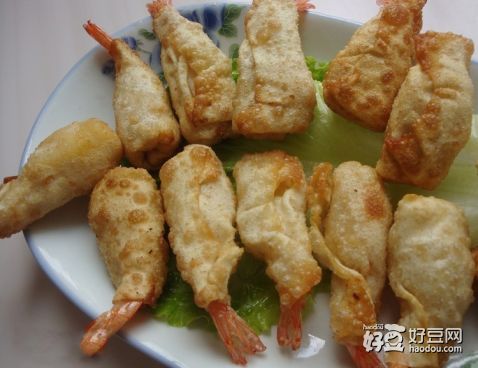 酥皮虾卷