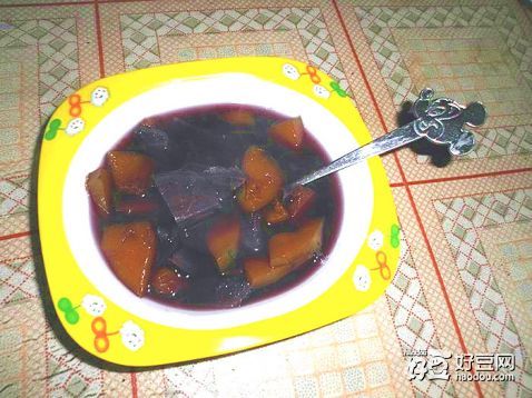 紫薯南瓜汤