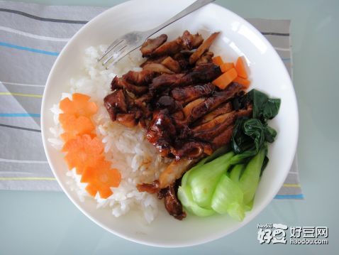 照烧鸡腿饭