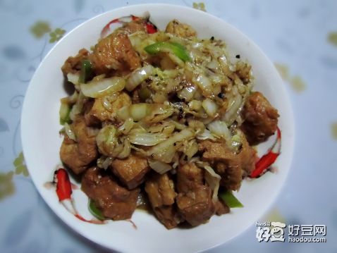 白菜炖豆泡