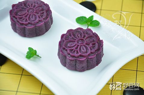 紫薯核桃饼