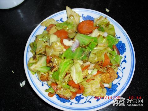 大头菜炒日本豆腐