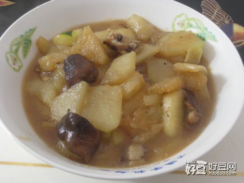 香菇炒冬瓜