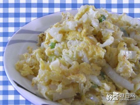 白菜炒鸡蛋