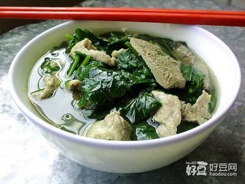 珍珠菜瘦肉猪干汤