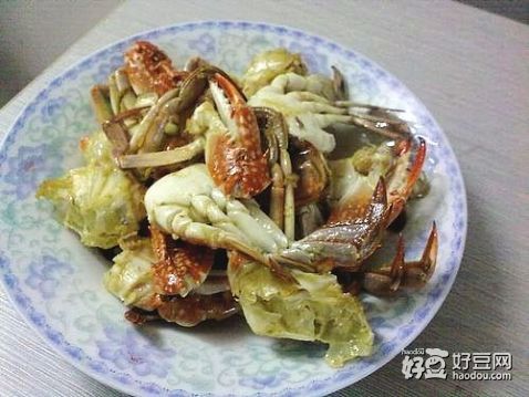 蒜香螃蟹