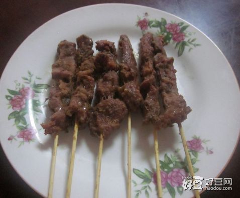 微波羊肉串