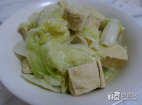白菜冻豆腐