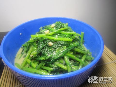 广式腐乳炒茼蒿