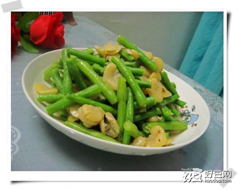 豇豆炒蚕豆瓣