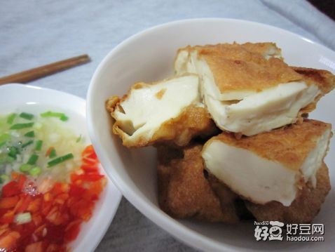 酥脆的普宁豆干