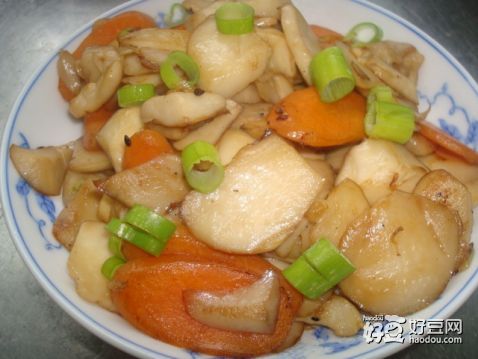 清炒杏孢菇
