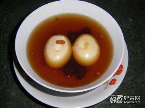 鸡蛋红枣枸子汤