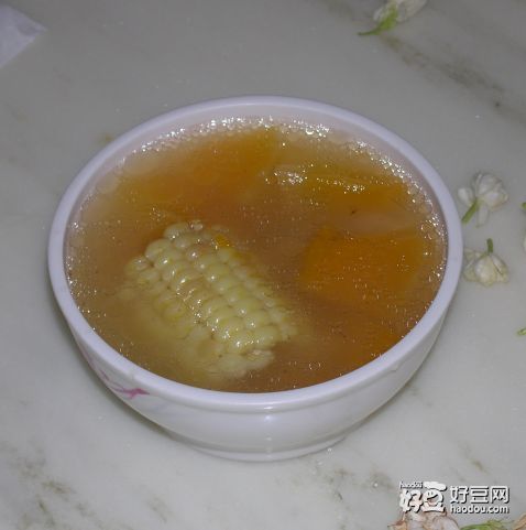 蜜瓜玉米汤