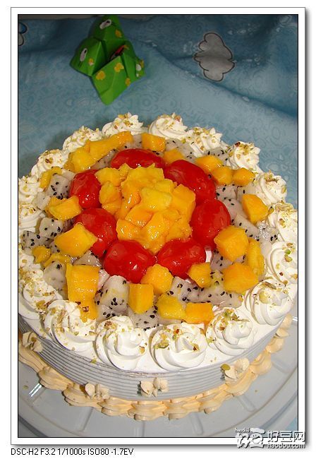 水果奶油蛋糕(7寸）