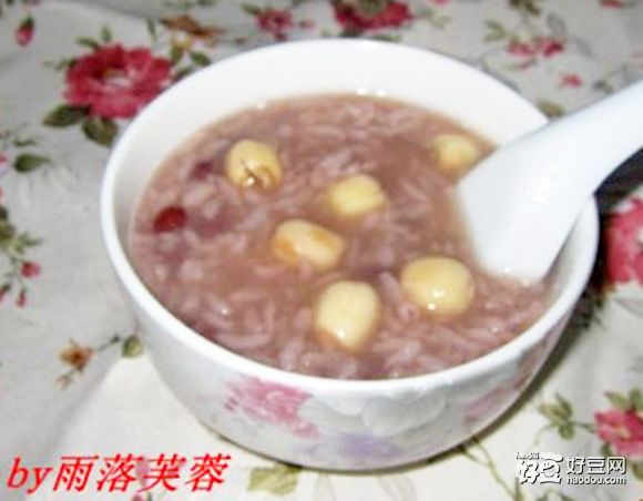 红豆莲子粥