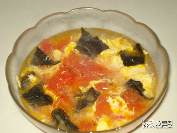 番茄海苔蛋花汤
